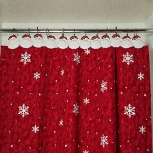 Santa Shower Curtain Hooks